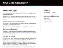 Tablet Screenshot of naaconvention.org